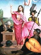 Juan de Flandes Resurrection oil painting